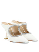 Stuart Weitzman Xcurve Crystal 100 Mules