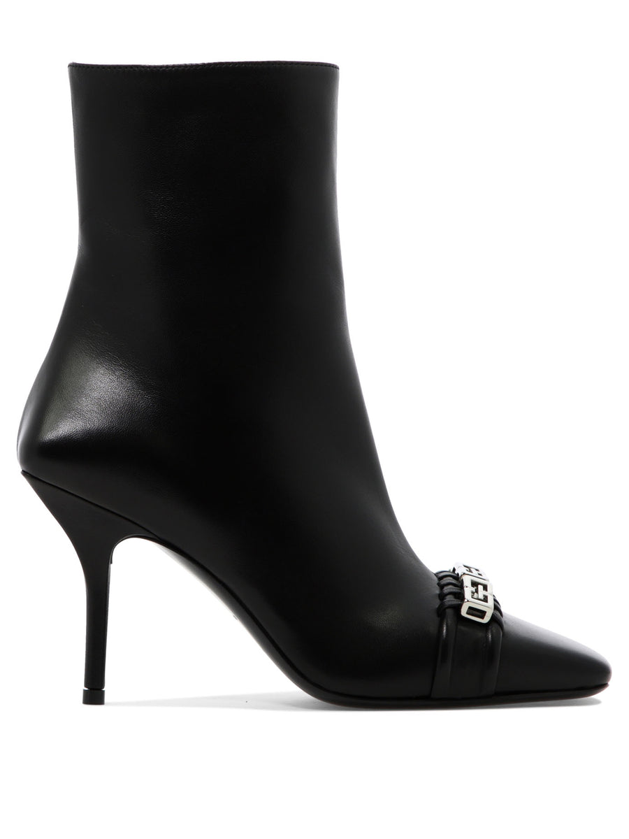 Givenchy G Woven Ankle Boots | Balardi