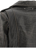 Golden Goose Chiodo Destiny Leather Jacket