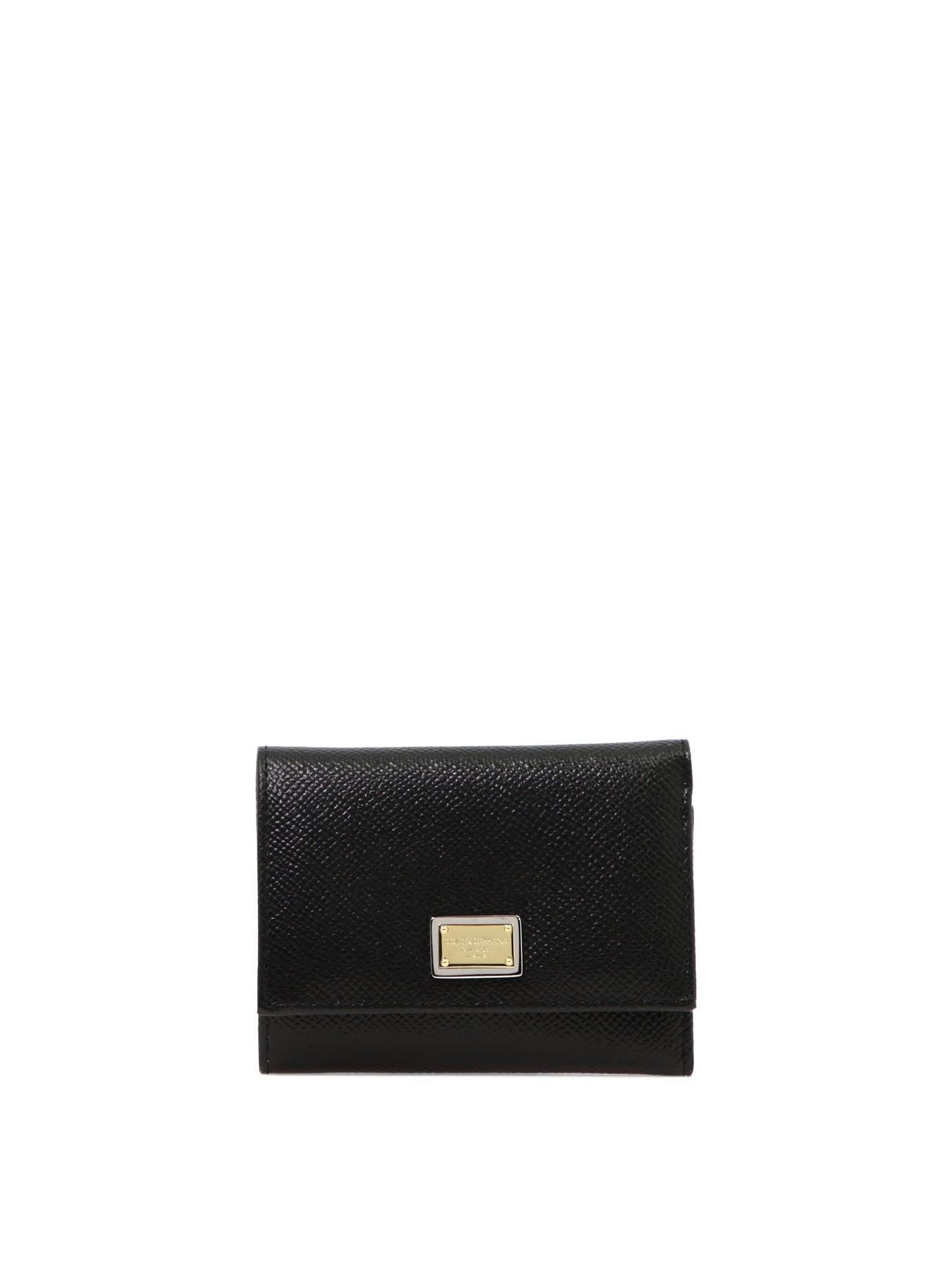 Dolce&Gabbana Black leather Dauphine wallet