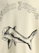 Palm Angels Split Shark Hoodie - Balardi