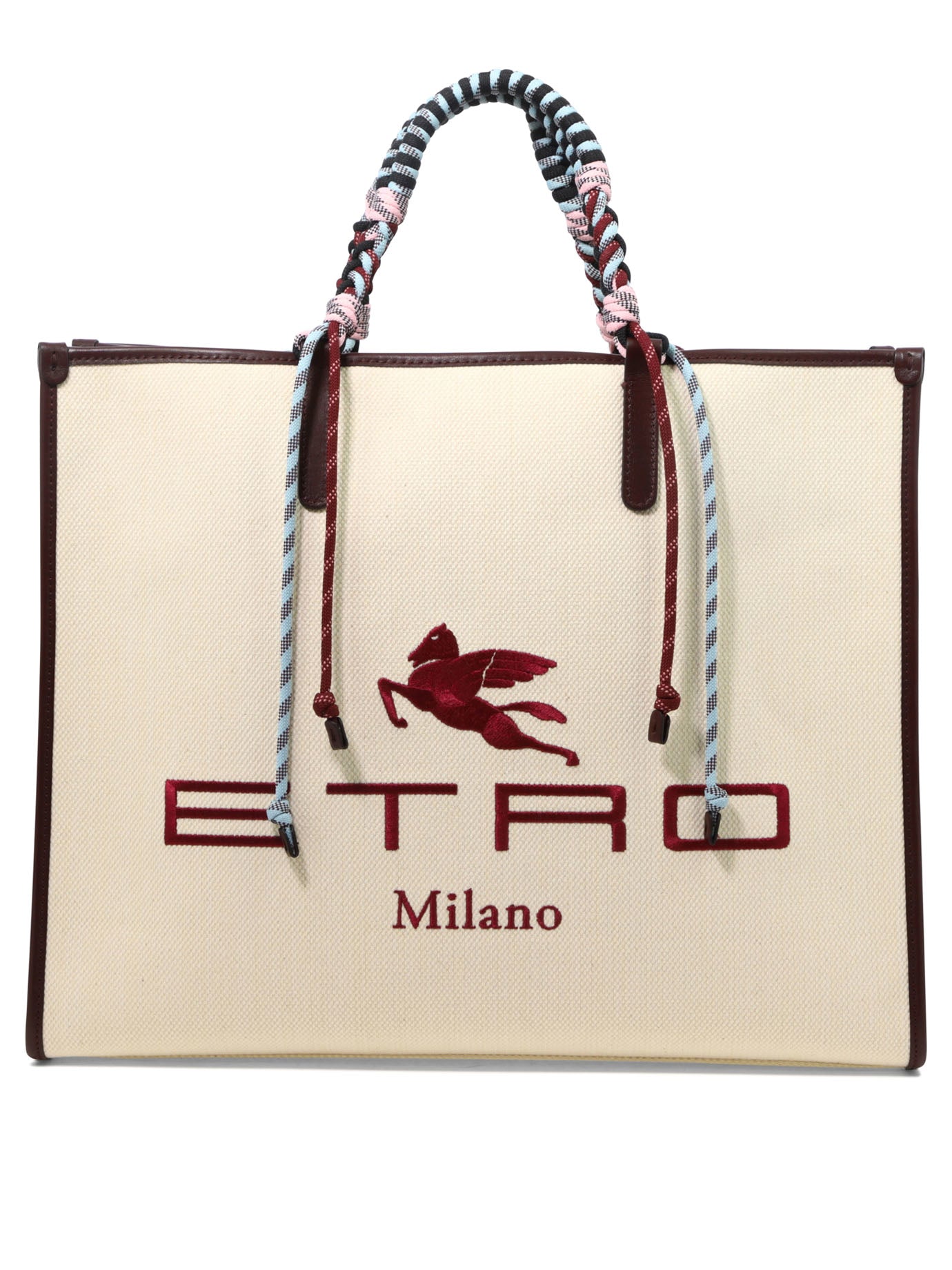 Authentic Red ETRO Handbag / Vintage Luxury Bag made in Italy