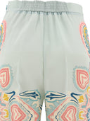 Etro drukowane spodnie palazzo