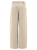Brunello Cucinelli Wide Leg Trousers