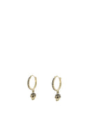 Alexander Mc Queen Skull Mini Creole Earrings