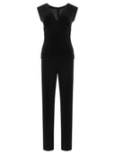 Norma Kamali V Neck Jumpsuit - Balardi