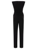 Norma Kamali V Neck Jumpsuit - Balardi