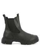 Ganni City Recycled Rubber Ankle Boots
