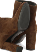 Via Roma 15 Camoscio Ankle Boots