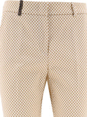 Peserico cigarett beskurna byxor