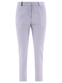 Peserico beskurna cigarettbyxor