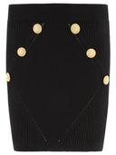 Balmain Knitted Skirt With Buttons
