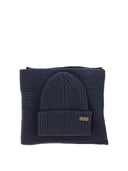 Barbour Crimdon Scarf And Beanie Ribbed Set