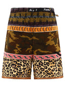 Kapital Short Camo Crazy PatchworkCamo Crazy Patchwork Shorts