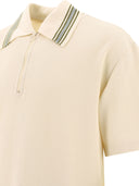 Kapital -Reißverschluss -Polo -Hemd