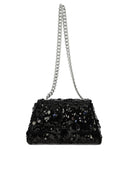 Self Portrait Sequin Bow Mini Shoulder Bag