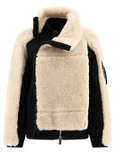 Sacai Faux Shearling X Nylon Twill Jacket