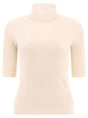 Peserico Ribbed Turtleneck Sweater