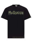 Alexander Mc Queen Mc Queen Graffiti T Shirt
