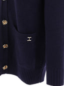 クロエ寛大なvネックカーディガン