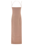 The Attico Gabardine Midi Dress
