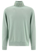 كابيتال الياقة المدورة المطرزة