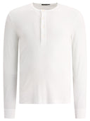Tom Ford Lyocell Buttoned T Shirt