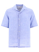 Brunello Cucinelli Chambray Linen Shirt