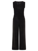 Norma Kamali Shirred Waist Jumpsuit