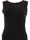 Norma Kamali Shirred Waist Jumpsuit