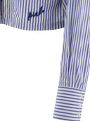 Pinko Striped Cropped Shirt
