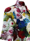 Dolce & Gabbana Shirt With Nocturnal Flower Print