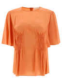 Chloé Fr Wing Sleeve Top