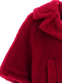Max Mara Teddy Fabric Short Cloak