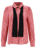 Max Mara "Mino" Printed Silk Twill Shirt