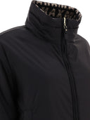 Max Mara The Cube "Bilogo" Reversible Jacket In Water Resistant Technical Canvas