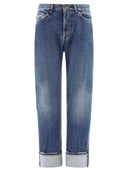Alexander Mc Queen Turn Up Jeans