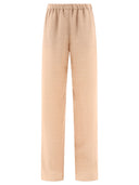 Valentino Toile Iconographe Silk Trousers