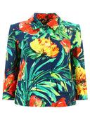 Dolce & Gabbana Bloom Print Brocade Jacket