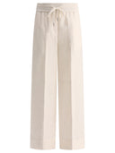 Peserico Wide Linen Trousers