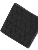 Valentino Garavani Wallet In Toile Iconographe Technical Fabric