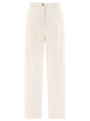 Etro Cropped Chino Trousers