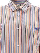 Etro Striped Shirt With Logo