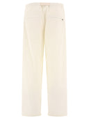 Jil Sander Trousers With Embroidery