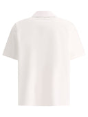 Valentino Bowling Shirt With Rubberised V Detail