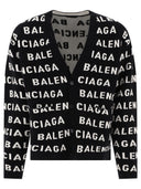 Balenciaga Cardigan With Logo