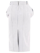 Maison Margiela Denim Gathered Skirt