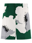 Valentino "Valentino Flower Portrait" Printed Shorts