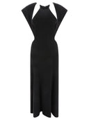 Chloé Sleeveless Maxi Dress With Cut Out Details