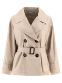 Max Mara The Cube Double Breasted Trench Coat